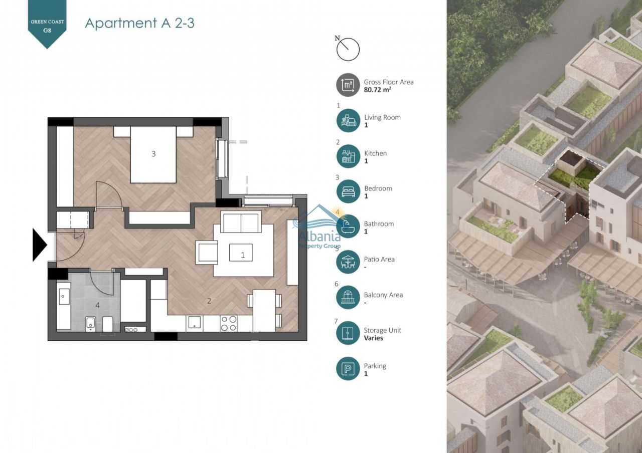 17 Green Coast Village, Dhermi 9425